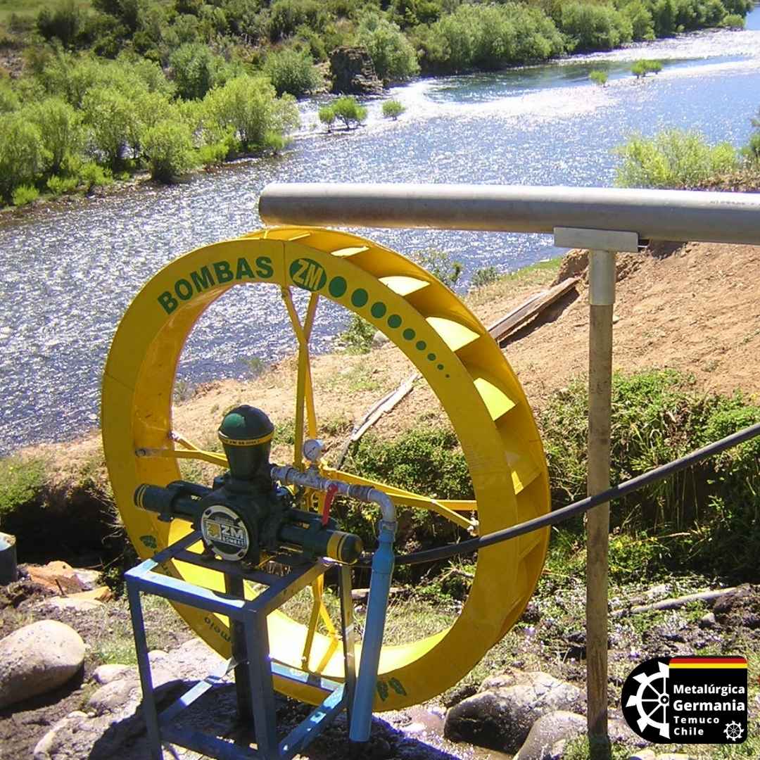 Bomba de agua en lonquimay